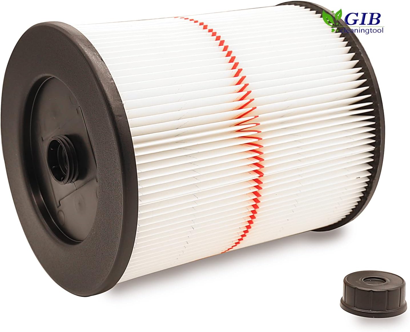 17816 Filter for Craftsman Shop Vac 9-17816 Wet/Dry Vac Filter Replacement Cartridge Filter for Craftsman Vacuum Filter for 5/6/8/12/16/32 Gallon and Larger Vacuum Cleaner 2 Pack