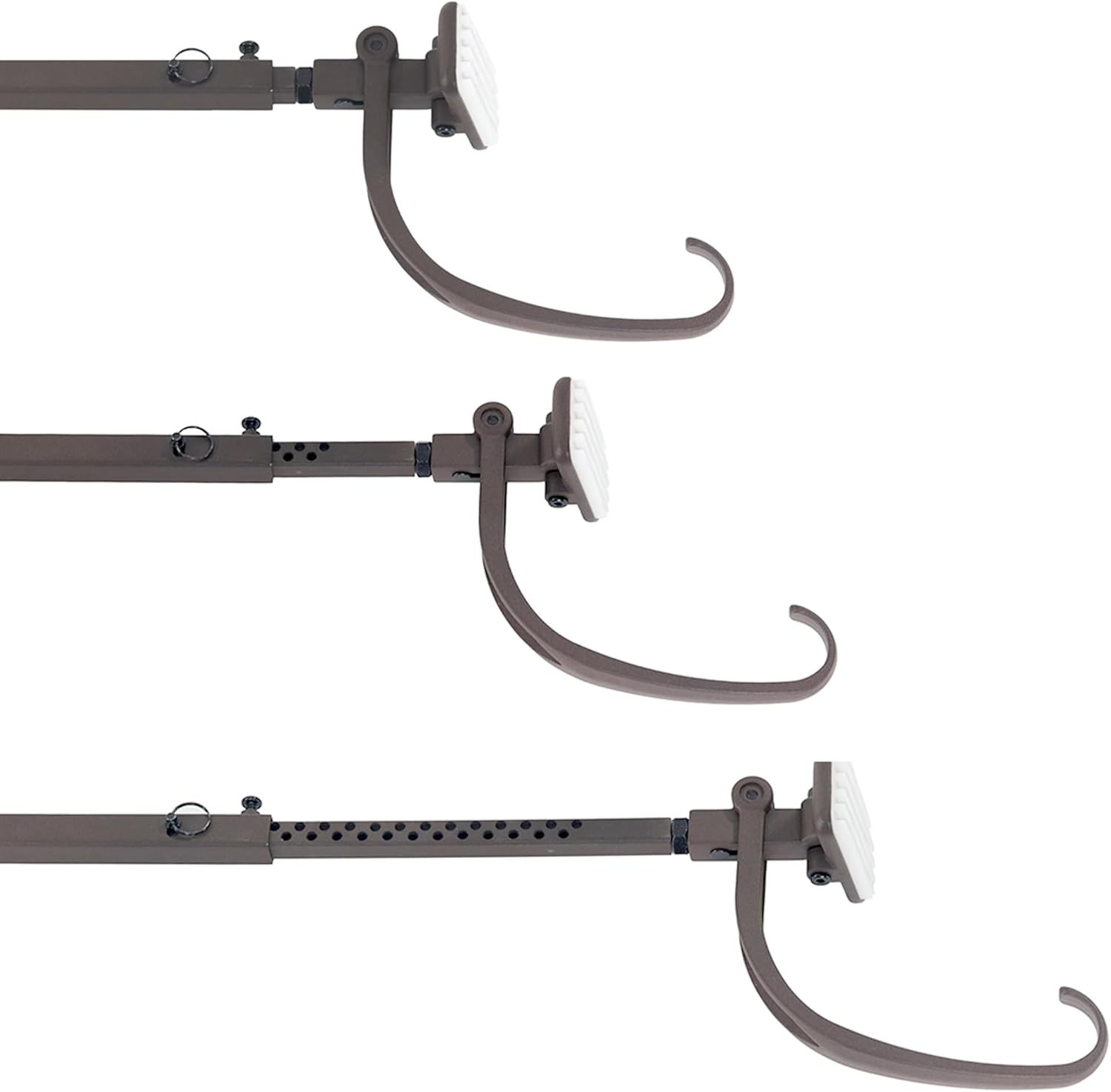 VILLAGE LIGHTING COMPANY [Front Door Garland Hanger] - Adjustable to Different Door Widths | Heavy-Duty Cast Iron | Decorative Christmas Decor | No Nails, Screws, or Damage