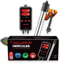 Aquatop Hercules 1,000W Titanium Heater with Digital Controller – for 300-Gallon Tanks – Adjustable Temperature – for Fresh & Saltwater Aquariums