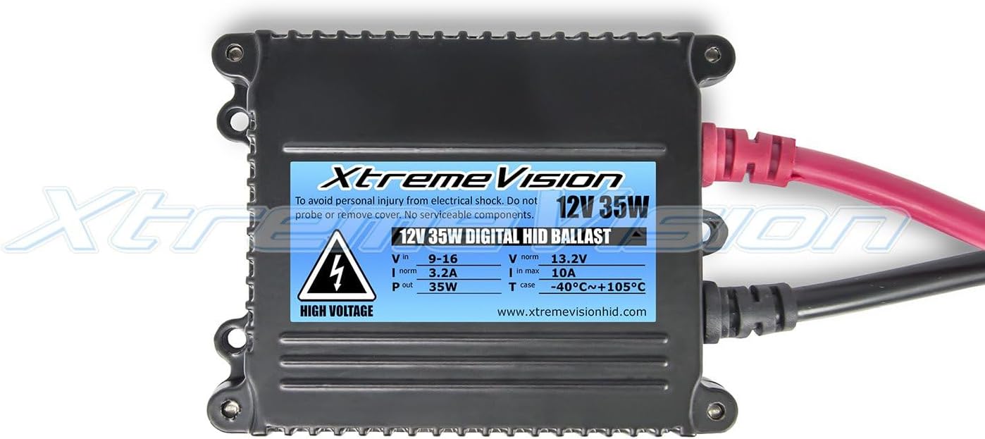 XtremeVision DC 35W HID Xenon Premium Slim Ballast (Single - 1 PCS)