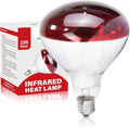 250W Infrared Heat Lamp for Chicken, Red Heat Light Bulb R125 1 Pack, Heat Lamp Bulb for Chick Croop, Reptiles, Pets, Food