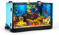 SEMKY Turtle Building Blocks Set with LED Lights, (753Pieces) Creative Sea Animal Model Gifts for Kid and Adult