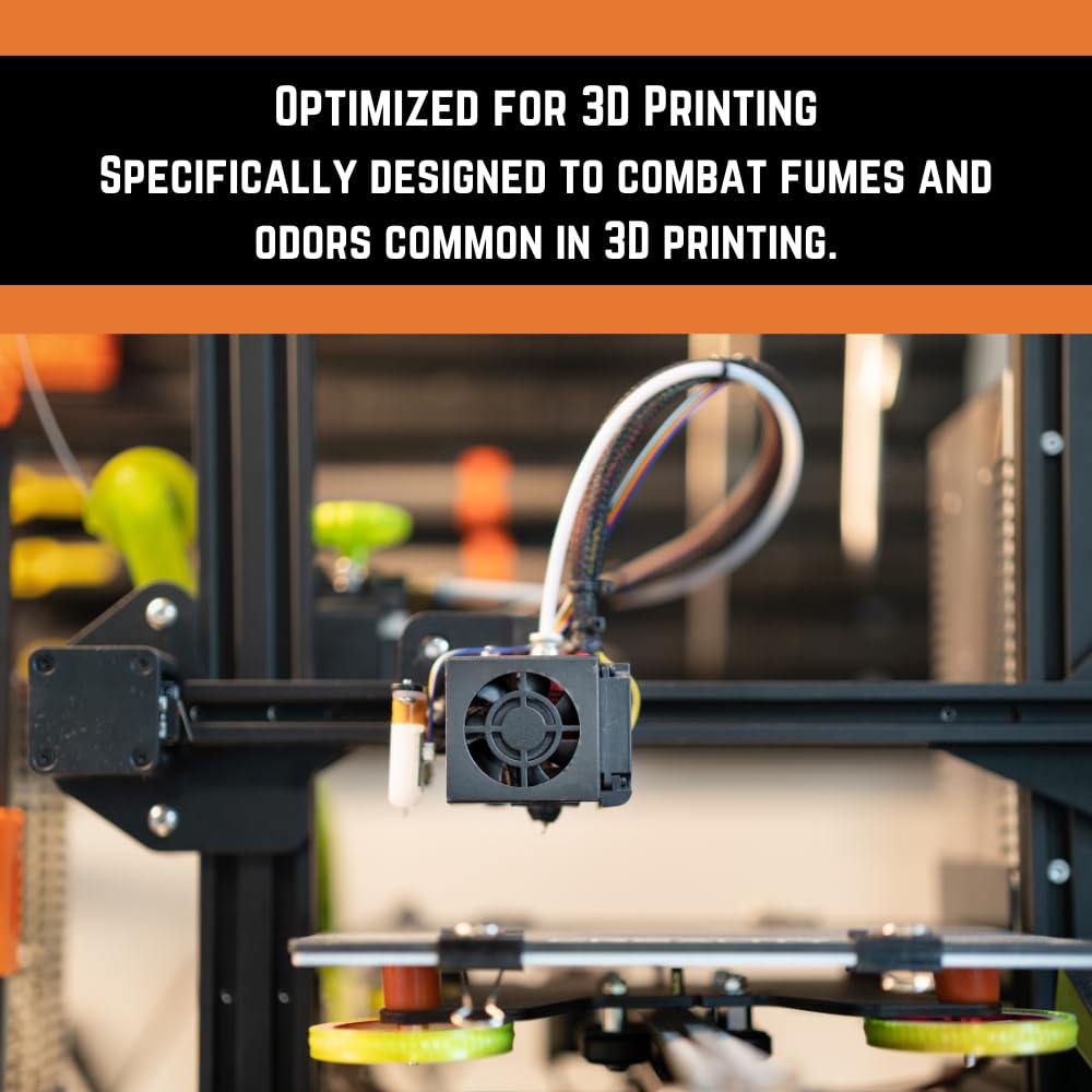 Carbon for 3D Printing & Laser Fume Filtration | Activated Carbon Depot | Low-Dust 3D Printer Filter Replacement Media | Thermally Activated GAC (55, Pounds)