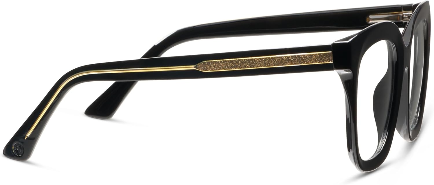Peepers by PeeperSpecs Oprah's Favorite Things Women's Fanfare Square Blue Light Blocking Reading Glasses