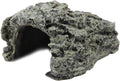 Reptile Hideout Cave,Resin Rock Hides Habitat Decor Fish Tank Decorations Shelter Tortoise Basking Terrace Pet Terrarium Nest Decoration for Gecko,Spiders,Frogs,Fish,Turtles and Hermit Crabs