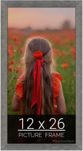 wallsthatspeak 12x26 American Barn Picture Frame for Puzzles Posters Photos or Artwork