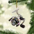Fishing Rob Personalized Fishing Christmas Ornament Fish Ornaments for Christmas Tree Bass Fish Ornaments Fishingman Decor Flat 2D Hanging Tree Fisherman Dad Gift 137