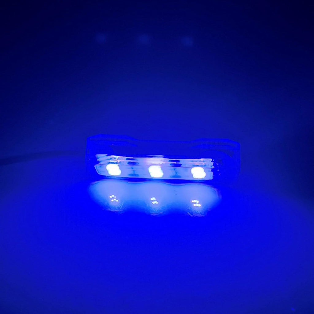 Flylin 4PCs 5V USB Aquarium Light, Smal Decoration LED Lighting Lamp, Aquarium Water Plant Light for Desktop Fish Tank Indoor Water Garden (Colorful)