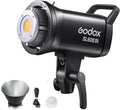 Godox SL60IIBi Bi-Color LED Video Light, 75W 2800K-6500K 25100Lux@1M CRI 96+ TLCI97+ Bowens Mount Photography Continuous Light, 11 FX Effects Studio LED Light with APP Control