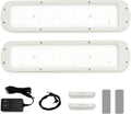 Vego Garden Grow Lights for Indoor Plants, Full Spectrum LED Grow Light with Customized 5 Modes for Seed Starting, Leafy, Herbs, Fruits & Microgreens, 2 Packs