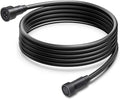 MAD OWL 3 Pin Waterproof LED Wire Connector, 16 AWG 118.1 inch/3M IP68 Male and Female Heads Extension Cable for Indoor and Outdoor LED Strip Light(1 Strip Black)