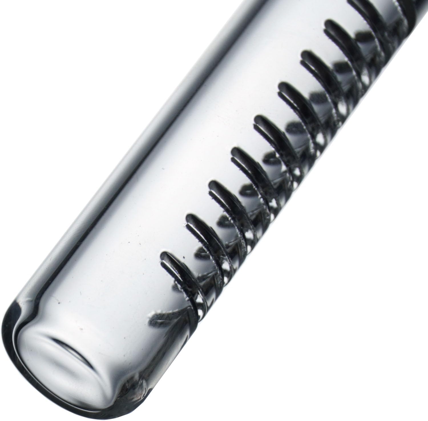 LINLAN 17mm Glass Lily Pipe, Inflow and Outflow, Fits 16/22mm (5/8" i.d.) Filter Hose for Aquarium Planted Tank