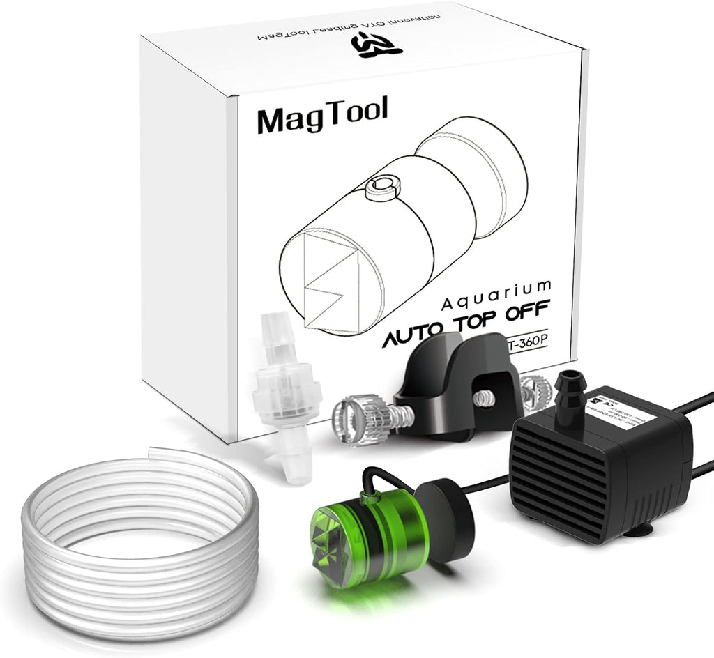 MagTool Aquarium Auto Top Off System, Aquarium ATO LITE with Dual Optical Sensor for Both Reef and Fresh Tanks(GREEN)