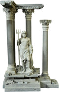 Roman Column Decoration Resin Small Aquarium Decoration Roman Ruins Ornament Set C