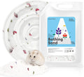 BUCATSTATE Dust-Free Hamster Bath Sand Plant Scented Bathing Sand for Dwarf Syrian Hamster and Other Small Animals 3.3lb/1.5kg