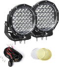 EXZEIT 7 Inch 256W Driving Lights 20480 Lumens Fog Lights Offroad Light Driving Lights for Jeep Trucks Toyota SUV UTV