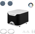 Carefree Fish 10W 260Gph Aquarium Air Pump Dual Air Outlets Super Quiet and Powerful Adjustable Oxygen Pump Aerator Pump with 6Ft Tubing and 2 Air Stones Up to 600 Gallon Fish Tank