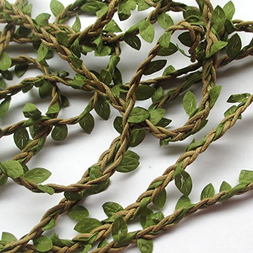 Chenkou Craft 10M Artificial Vine Fake Foliage Leaf Plant Garland Rustic Wedding Home Decor