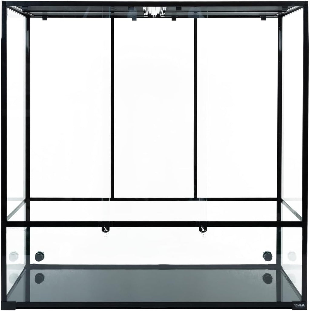 CAROLINACUSTOMCAGES 48Lx24Wx48H Bio Deep Glass Reptile Terrarium; Easy Assembly