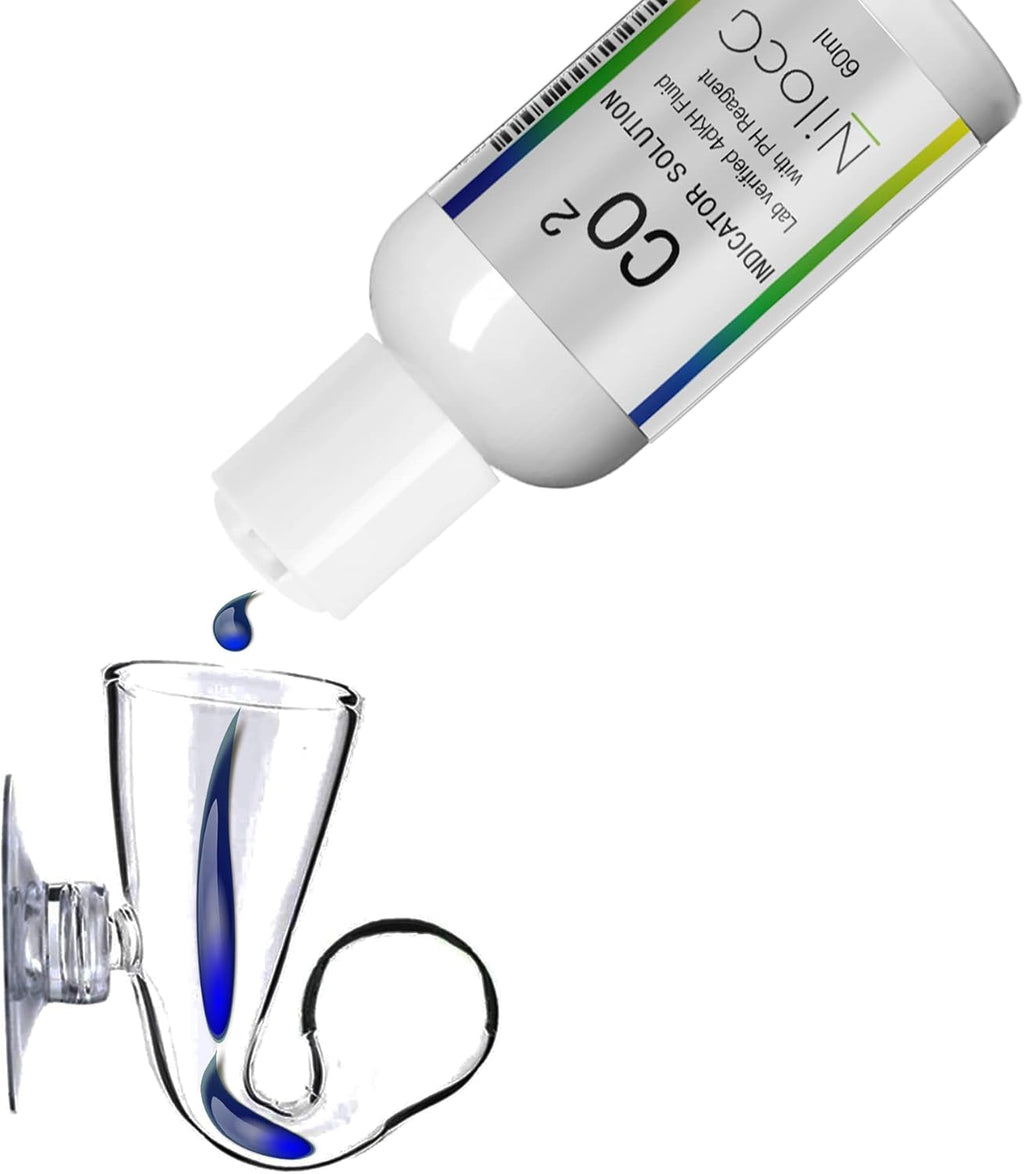 NilocG Aquatics Co2 Drop Checker Solution 4dKH/Ph Reagent for The Most Accurate Monitoring of Your Planted Tank Co2 Levels