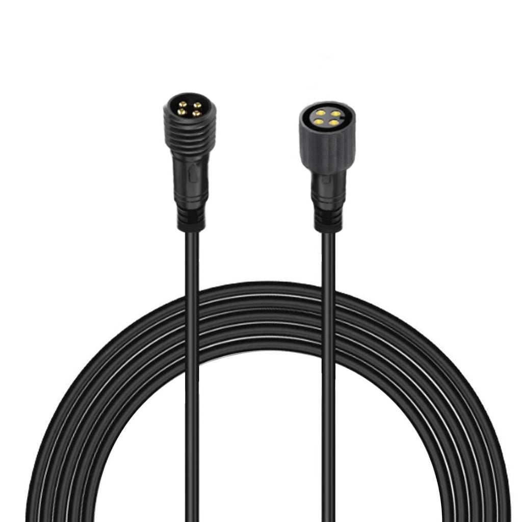 9.8ft Waterproof Boat Light Extension Cable - 22AWG 4-Core Wire for Outdoor RGB Strip Lights, Marine Lighting, RV