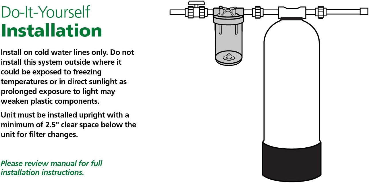 AO Smith Single-Stage Whole House Water Filter - Included Reminder Timer