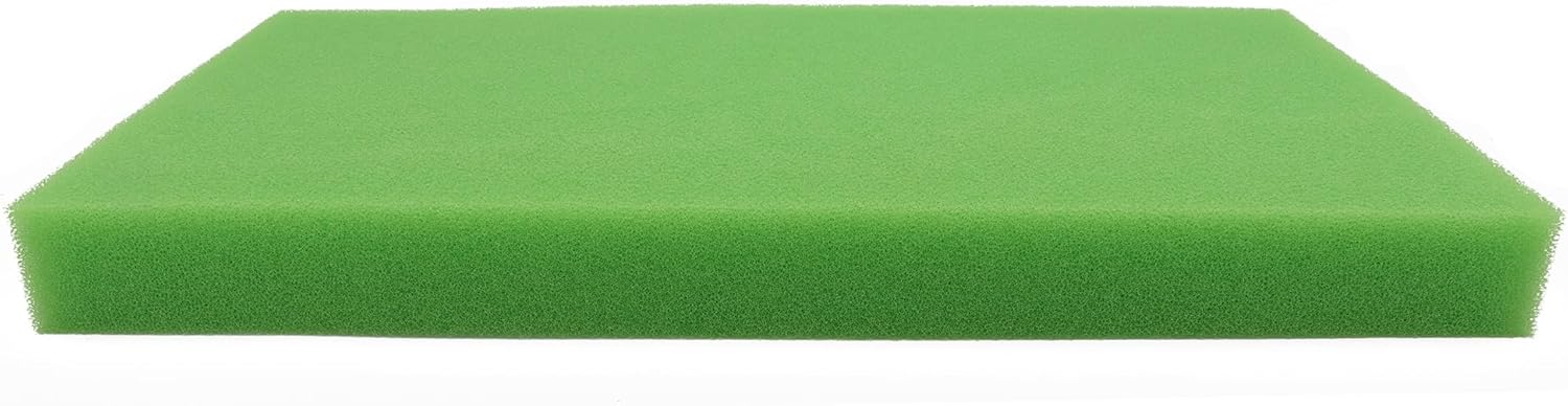 Aquarium Bio Sponge Pad Filter Media for Fish Tank,20/30/40PPI Open Cell Coarse Foam Block Foam Pre Filter Sponge (23" Lx 12.5" W x 2" H 30PPI)