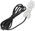 GLOGLOW Aquarium Light, USB Aquarium Light Weight Small Water Plant Light Fish Desktop Mini Decoration Soft LED Lighting Lamp