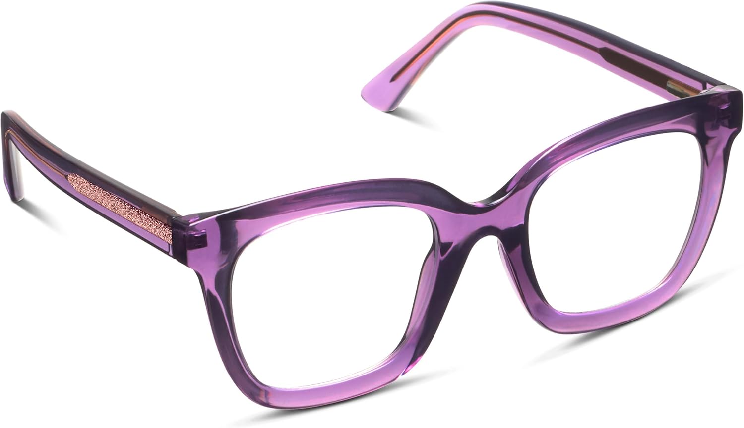 Peepers by PeeperSpecs Oprah's Favorite Things Women's Fanfare Square Blue Light Blocking Reading Glasses