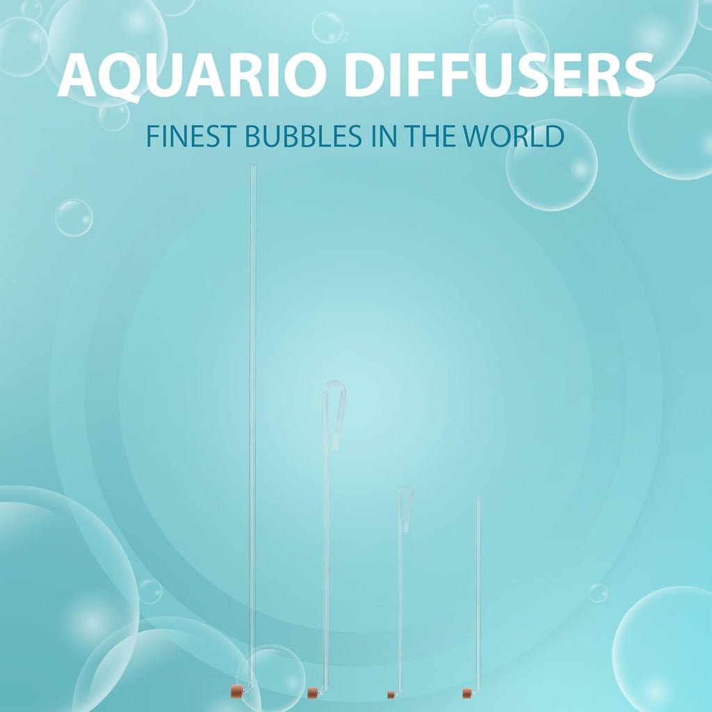 Neo CO2 Aquarium Diffuser - CO2 Diffuser Aquarium Kit, CO2 Diffuser for Aquarium Plants, CO2 System for Aquarium - Extended Diffuser, Tiny