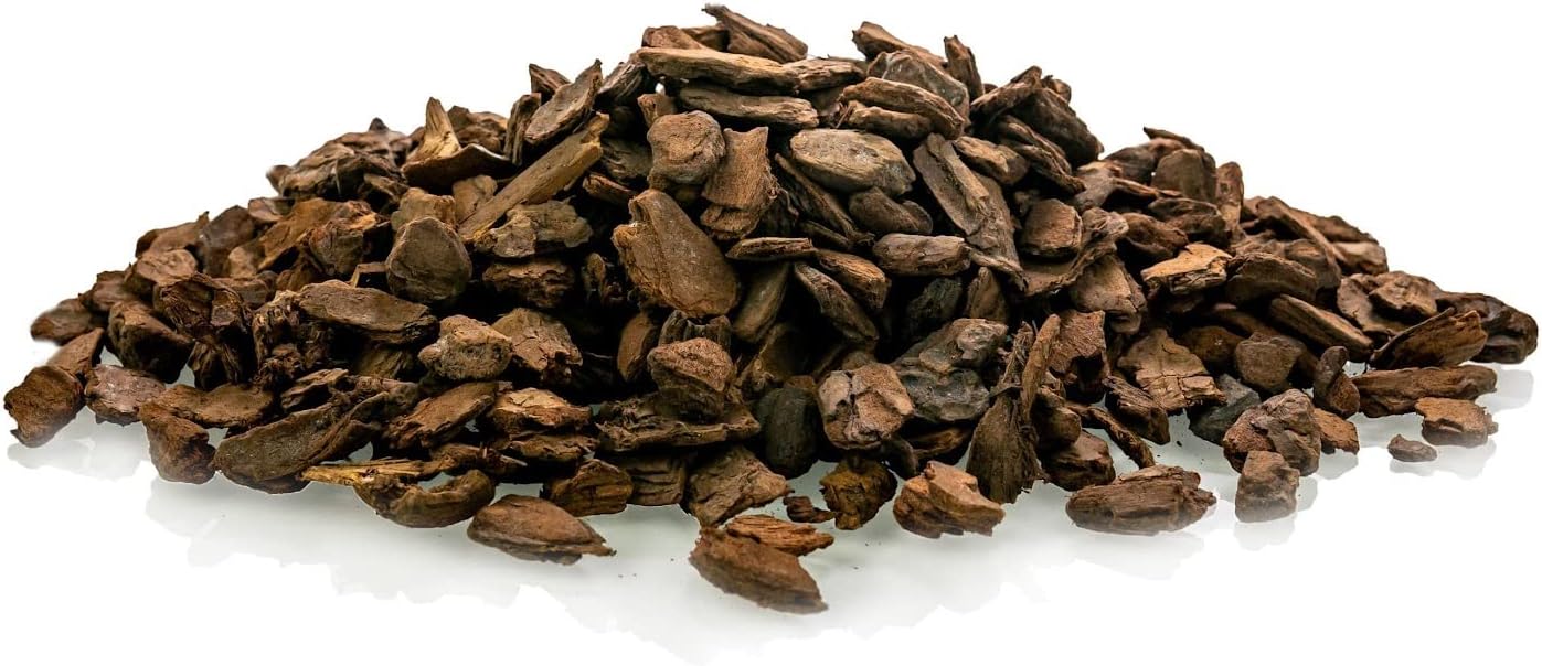 Premium Grade New Zealand Pinus Radiata Bark by Gardenera - 20 Quart - Organic Hand Mixed New Zealand Pine Bark for Orchids - Medium Chips 9-12mm - 4 Bags of 5 Quart