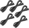 Pack of 5, FVTLED 2m 6.56ft 5Pin Extension Cable Wire with Male and Female Connectors at Both Ends Only for FVTLED RGBW LED Deck Light