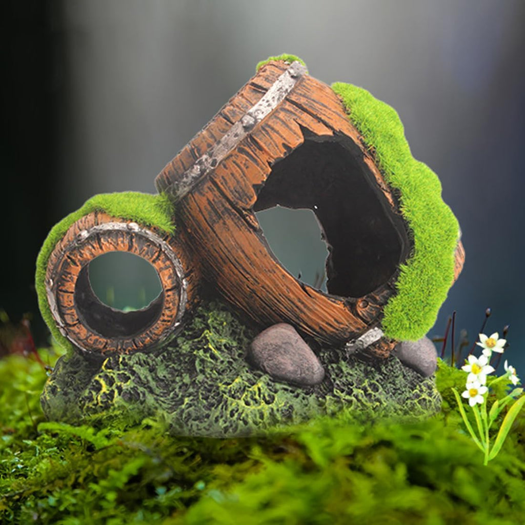Betta Fish Cave Aquarium Hideout, Fish Tank Ornament, Aquarium Tank Decor Accessories