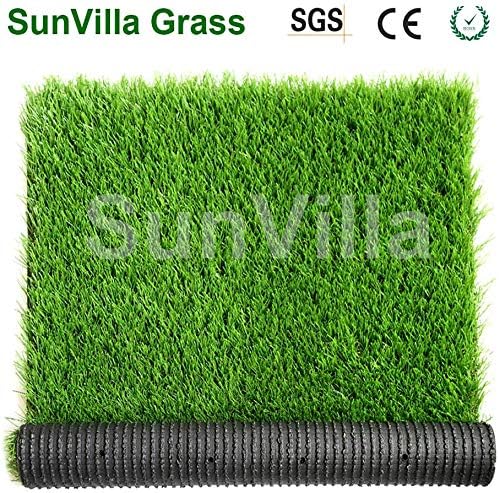 SunVilla Grass 1'X29' Artificial Grass Realistic [Custom Size] Grass Height 1 3/8" Indoor/Outdoor' Artificial Grass/Turf Many Sizes 1FTX29FT (29 Square FT)
