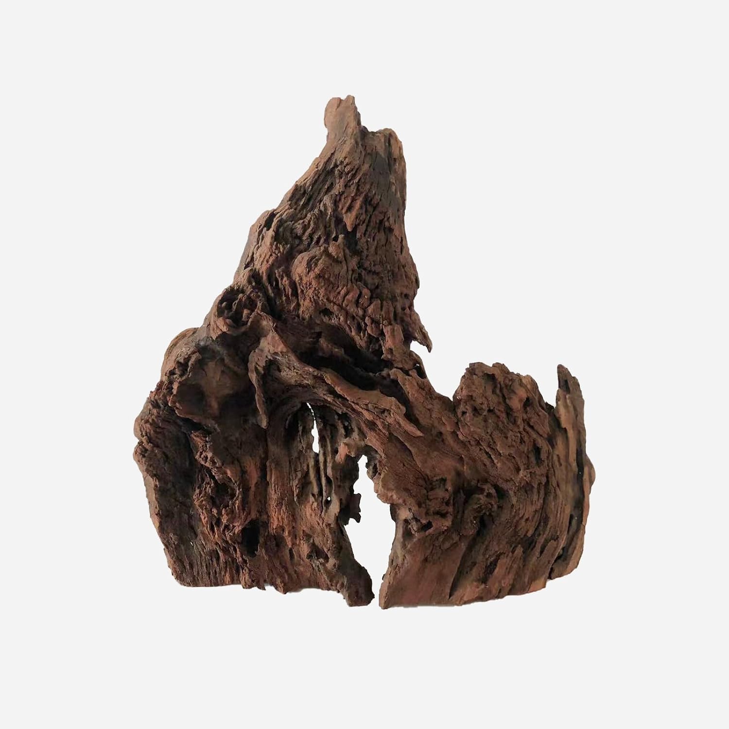 LYPHARD AQUARIUMS Natural Driftwood for Aquarium Decor, L12.2×W3.15×H12.2 Inches Large Drift Wood Decorations for Reptile Hide, Fish Tank, Optional Shapes