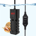 50W Aquarium Heater, Adjustable Small Fish Tank Heater, with Digital Display, Overheat Protection & Dry Run Protection, for 5-10 Gallon Water