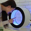 Intelligent Jellyfish Aquarium, 18L/4.8Gal Round Jellyfish Lamp Remote Control Jelly Fish Tank with 16 Colors LED Lights Low Noise for Home Office Decoration Ideal Gift