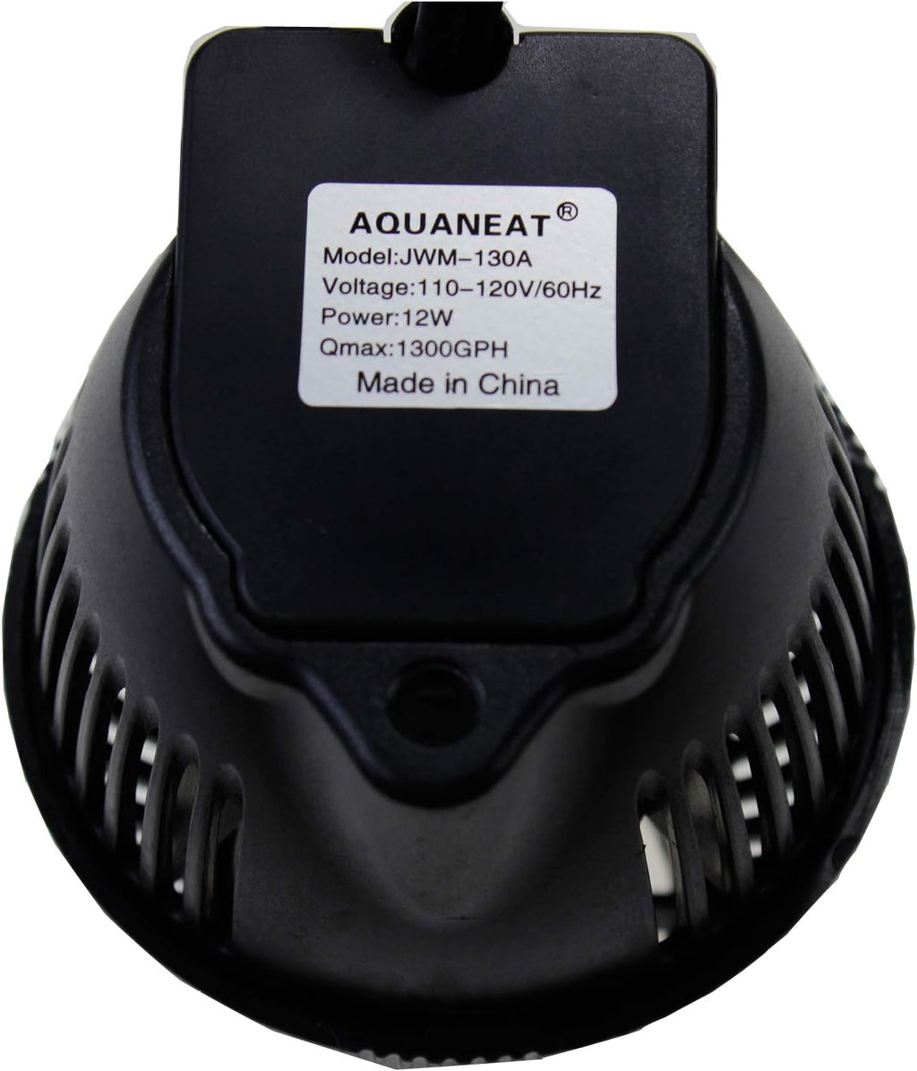 AQUANEAT Circulation Pump,1300 GPH Aquarium Wave Maker, Fish Tank Powerhead Submersible Water Pump with Suction Cup