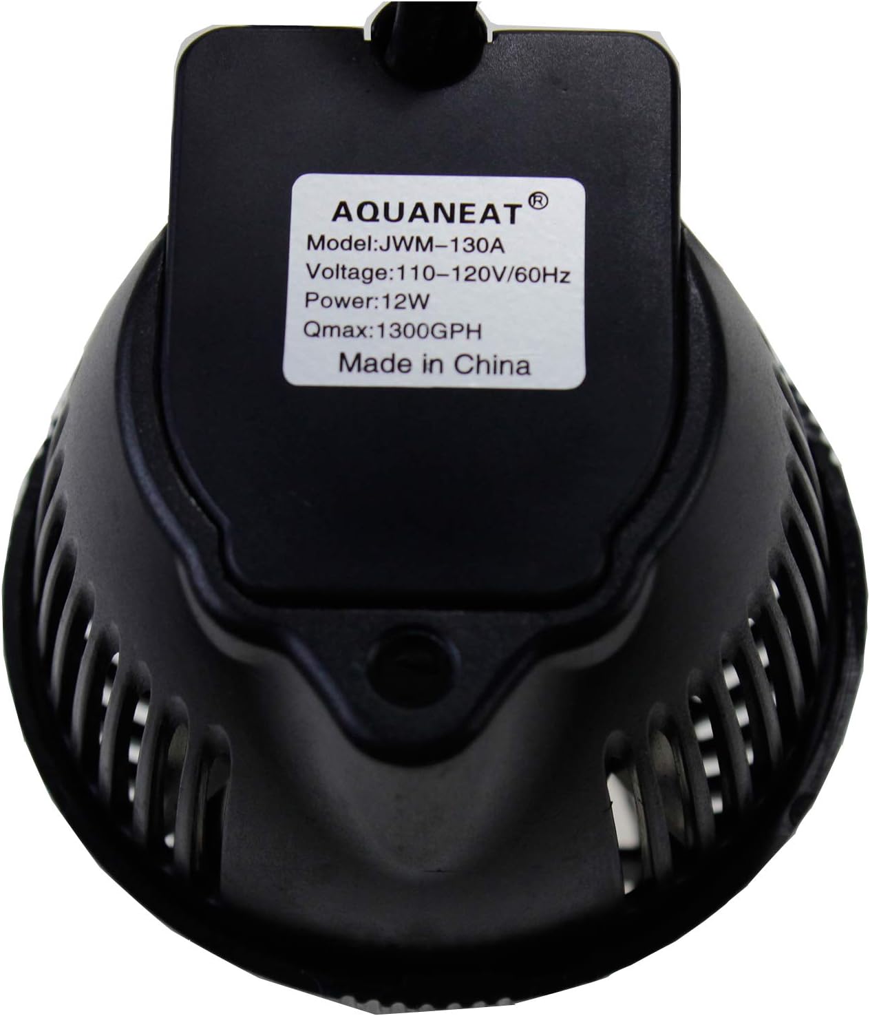 AQUANEAT Circulation Pump,1300 GPH Aquarium Wave Maker, Fish Tank Powerhead Submersible Water Pump with Suction Cup