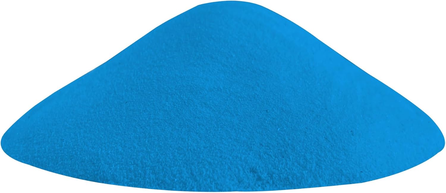 Sky Blue Unity Sand - 0.85LB / 13.6oz, Sky Blue Art Sand Colored Sand for Wedding, Vase Filler, Home Decor, Craft Sand, DIY Drawing, Aquarium Sand