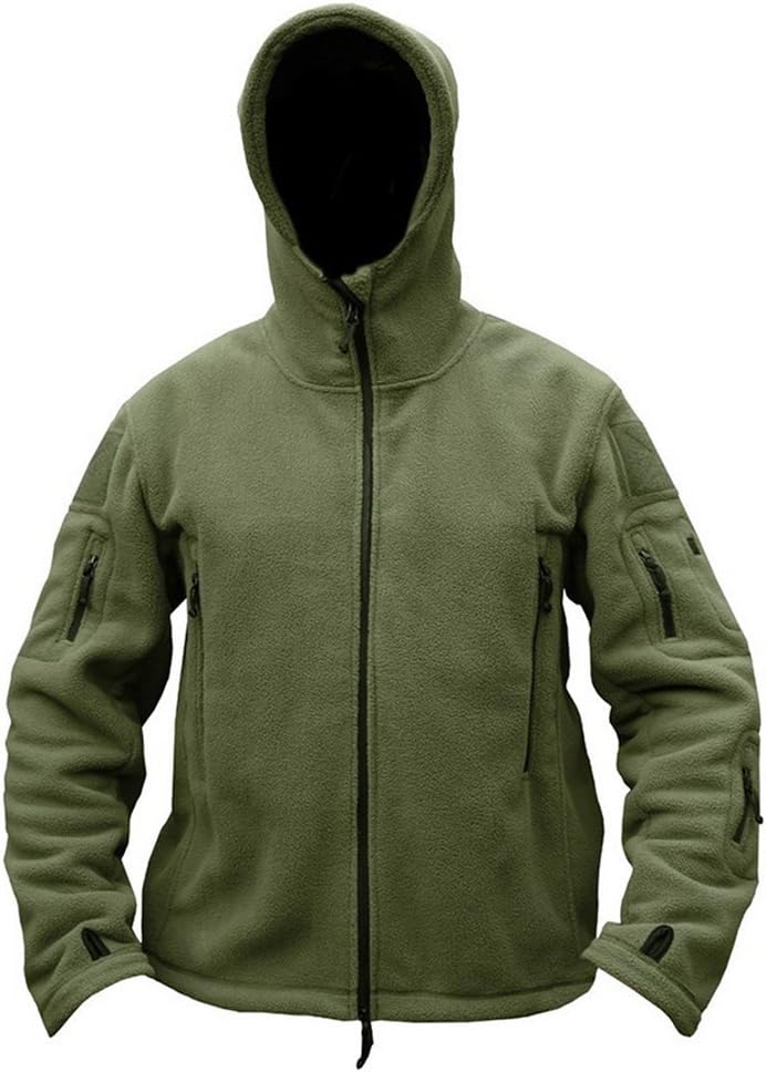 ReFire Gear Men's Warm Military Tactical Sport Fleece Hoodie Jacket