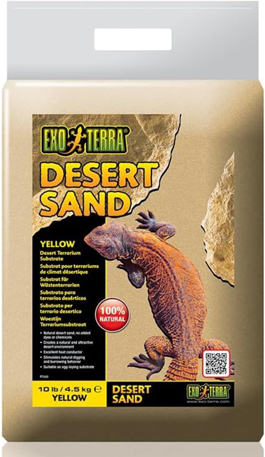 Exo Terra Desert Sand, 10-Pound, Yellow
