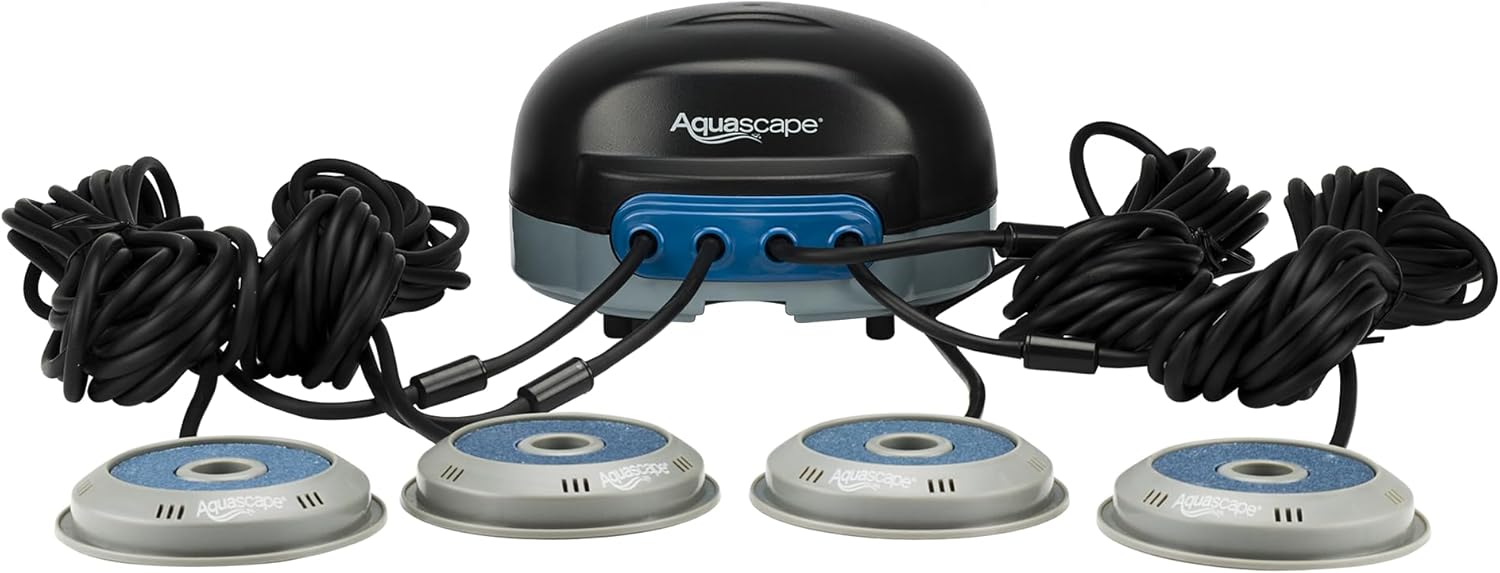 Aquascape 75001 Pond Air 4 (Quadruple Outlet Aeration Kit)