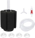 ALEGI Aquarium Bio Sponge Filter Kit with Air Tubing, Suction Cups, Check Valves for 55 Gallon Breeding Fry Betta Shrimp Fish Tank