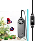 UPETTOOLS 50W Mini Aquarium Heater for 5-10 Gallon Tanks – Submersible Fish Tank Heater with Digital Display & External Temperature Controller, Adjustable 68°F-93°F, for Betta & Turtle Tanks，Shrimp