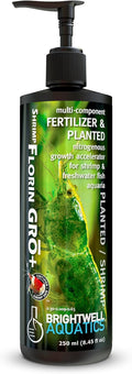 Brightwell Aquatics Shrimp FlorinGrō+ – Nitrate-Based Plant Supplement for Shrimp Aquariums – Supports Growth, Chlorophyll & Vibrant Foliage – Copper-Free, 250 ml