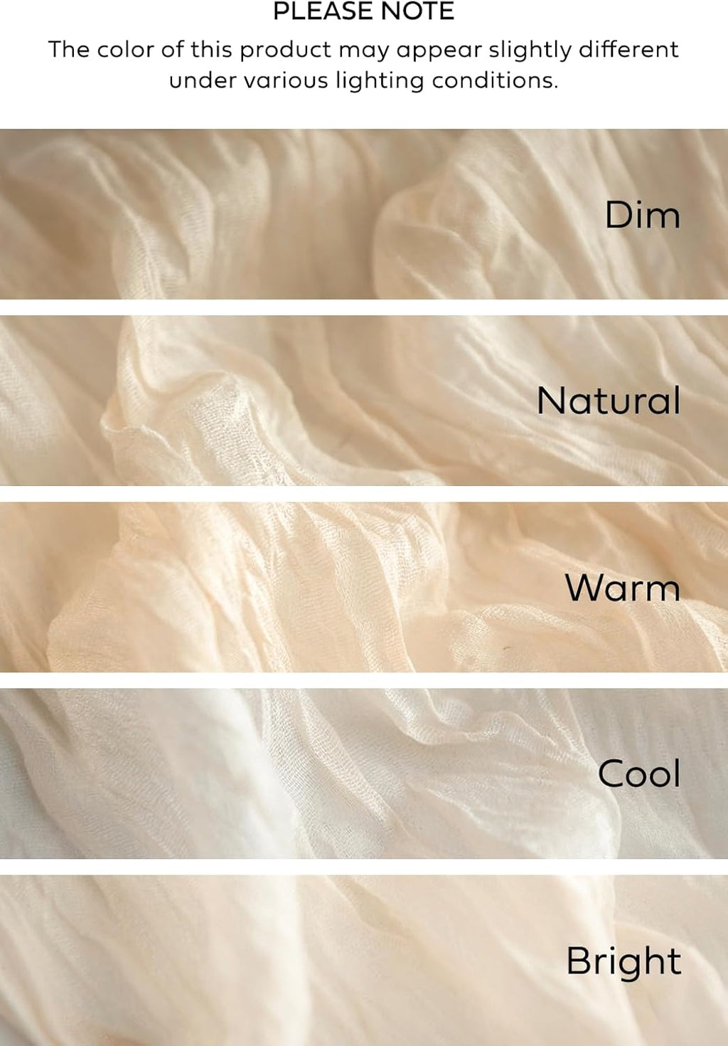 Ling's Moment 10Ft Ivory Cheesecloth Table Runner Beige Cream White Table Runners Gauze Semi-Sheer Tablecloth for Wedding Party Bridal Shower Decor
