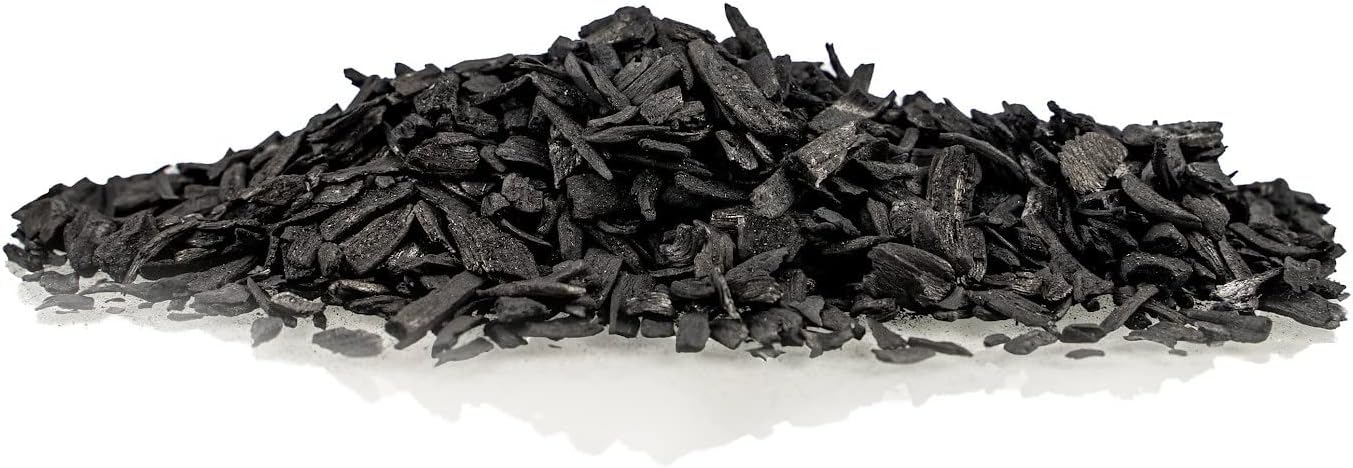 Gardenera - 1 Quart - Premium Horticultural Charcoal for Indoor Plants | Black Diamond Soil Amendment for Orchids, Terrariums, and Gardening