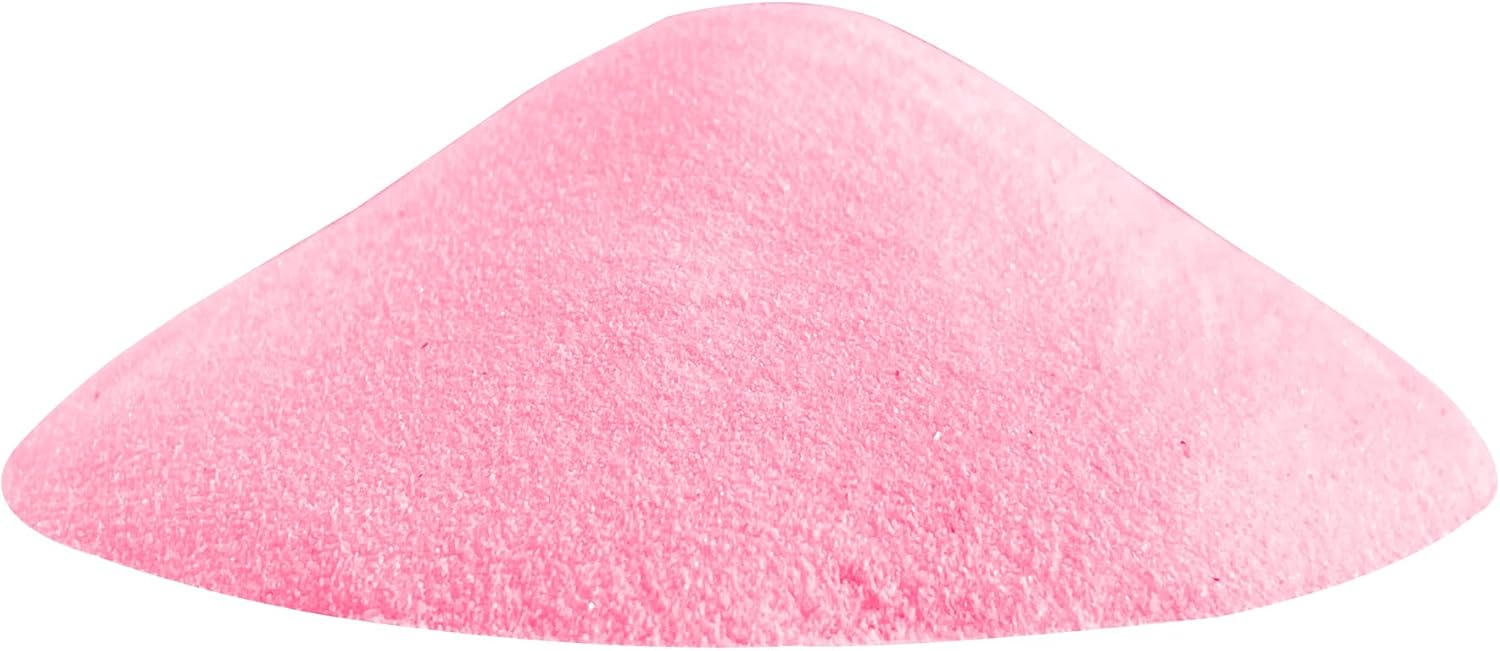 Pink Unity Sand - 0.85LB / 13.6oz, Pink Art Sand Colored Sand for Wedding, Vase Filler, Home Decor, Craft Sand, DIY Drawing, Aquarium Sand