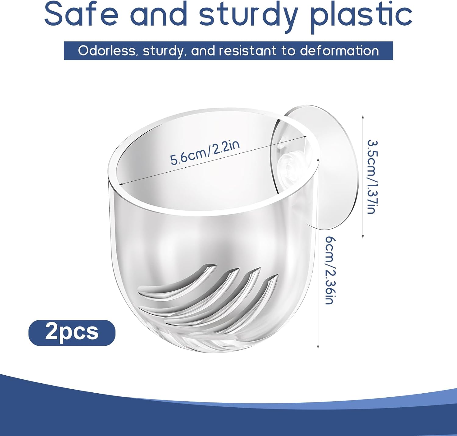 2Pcs Aquarium Plant Holder Suction Cup Planter Fish Tank Plant Pots Clear Acrylic Aquatic Plants Pot Aquarium Plants Cup for Fish Tank Aquascape Decorations Water Culture Decor